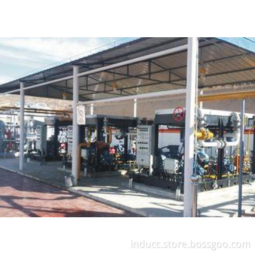 Industrial Process Gas Screw Compressor , Nature Gas Compre